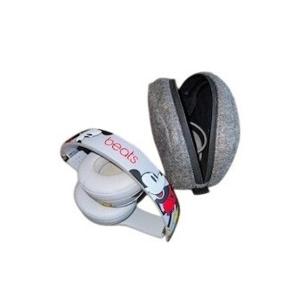 Beats Solo3 Wireless Mickey Mouse 90th Anniversary Grey Disney Headphones Case